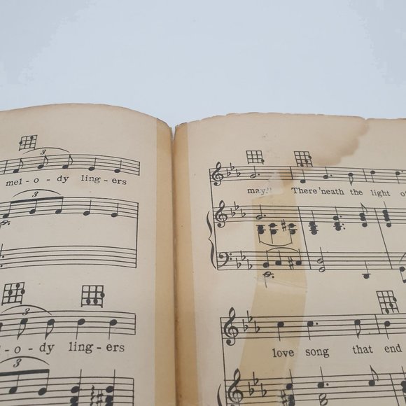 Vintage Sheet Music 1927 The Song Is Ended But The Melody Lingers On Piano - Picture 5 of 6